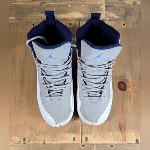 Jordan 12 Retro Youth's Wolf Gray